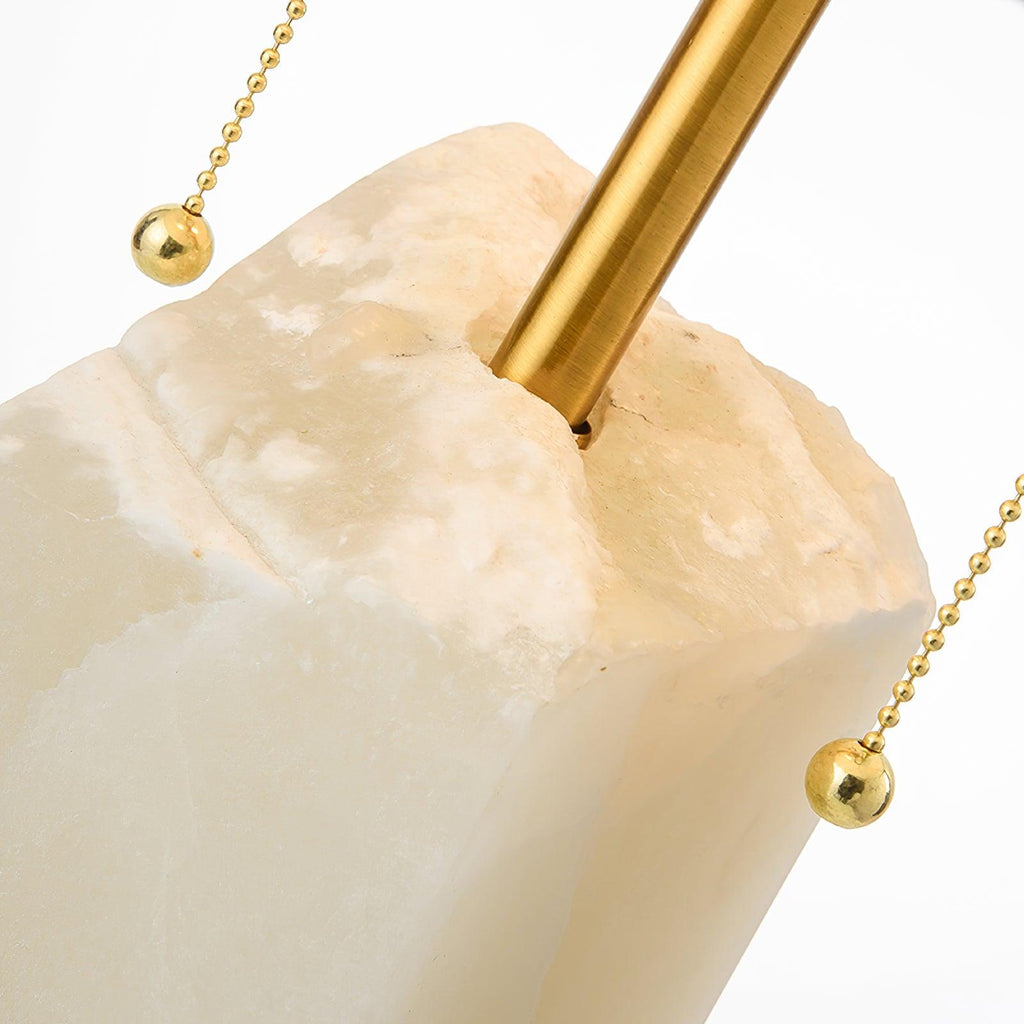 Raw Element Alabaster Table Lamp