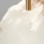 Raw Element Alabaster Table Lamp