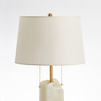 Raw Element Alabaster Table Lamp