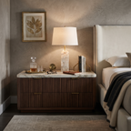 Raw Element Alabaster Table Lamp