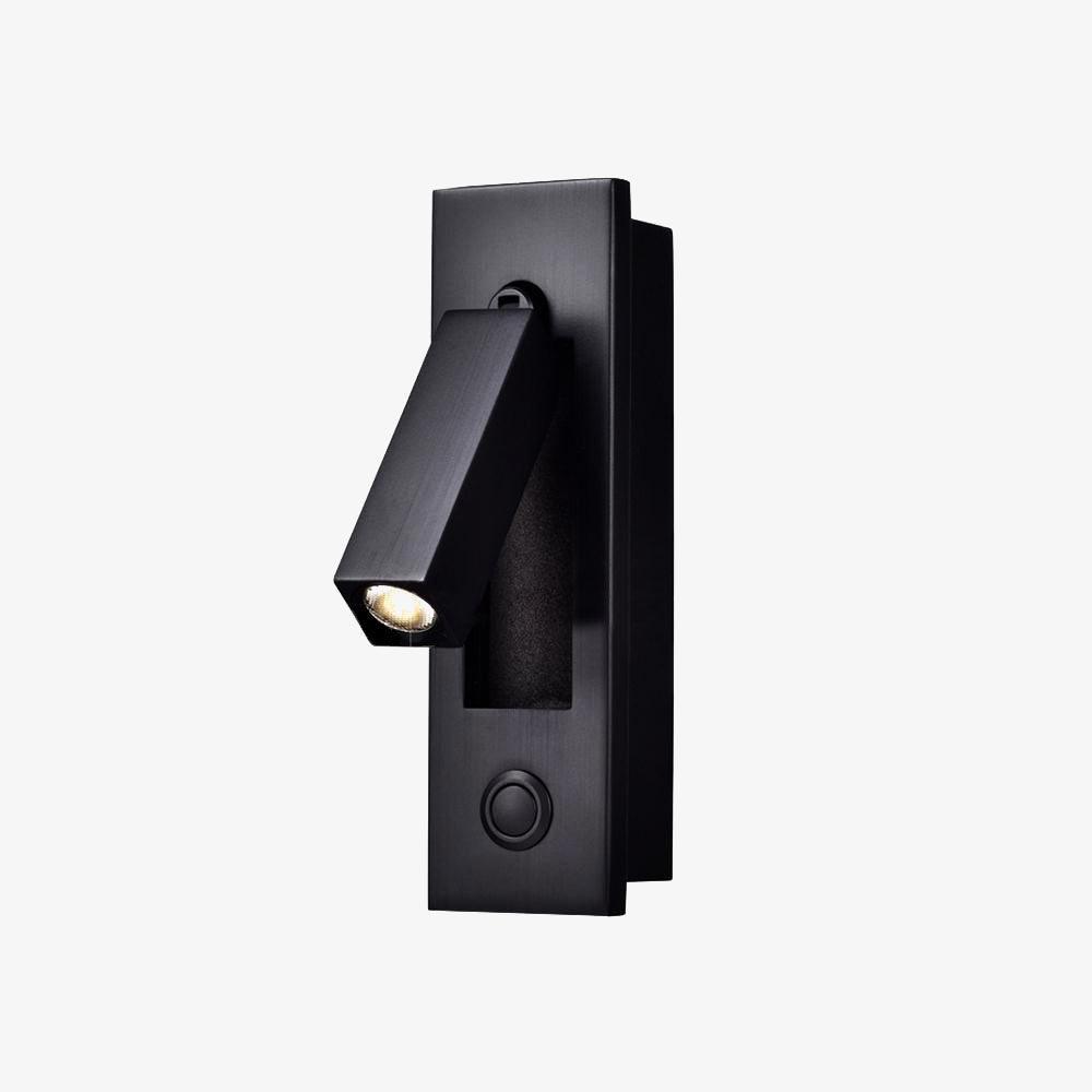 Recessed Aluminum Reading Sconce