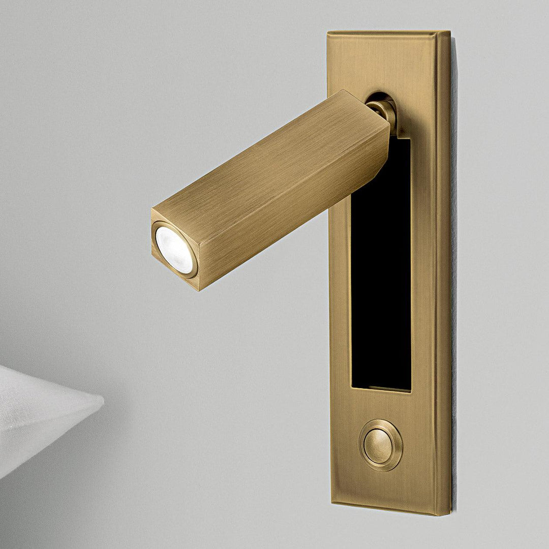 Recessed Aluminum Reading Sconce