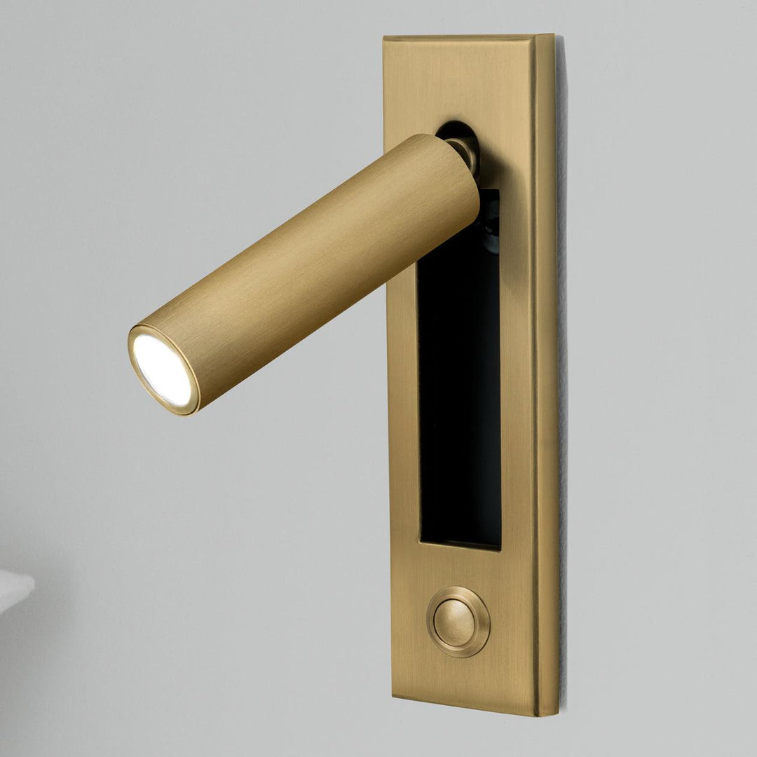 Recessed Aluminum Reading Sconce