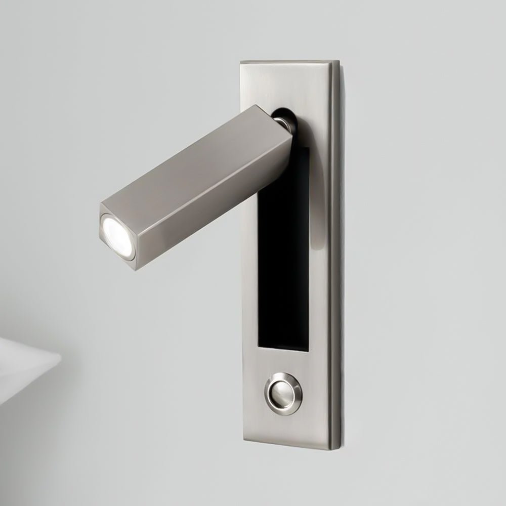 Recessed Aluminum Reading Sconce
