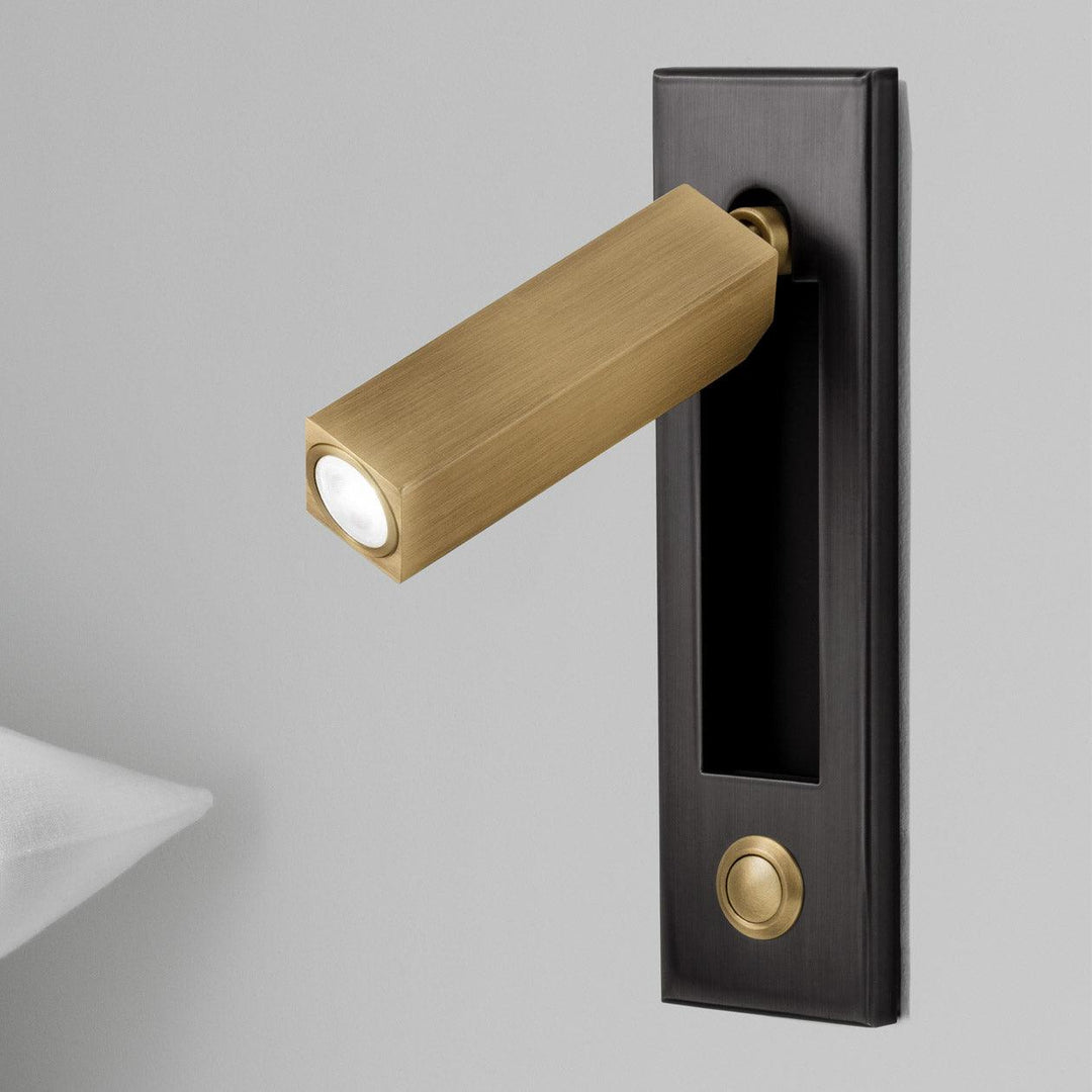 Recessed Aluminum Reading Sconce