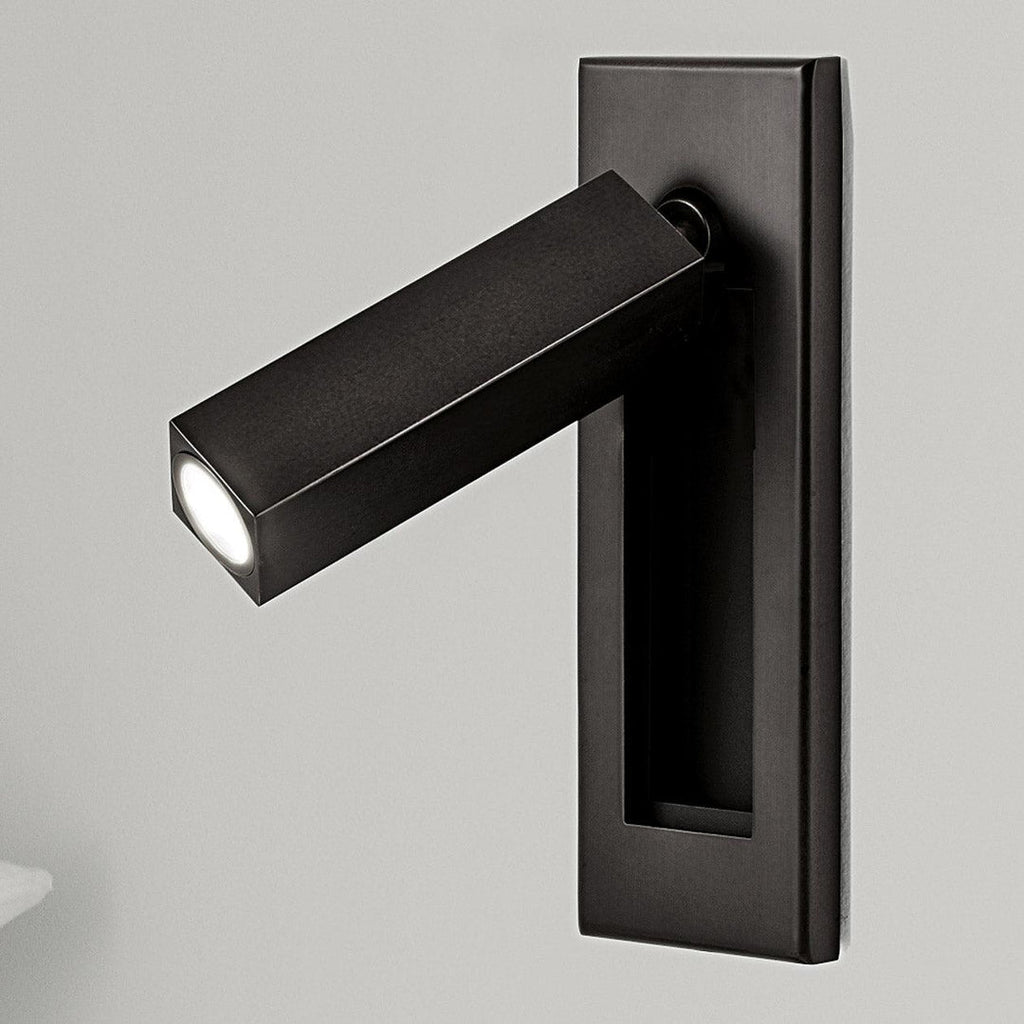 Recessed Aluminum Reading Sconce