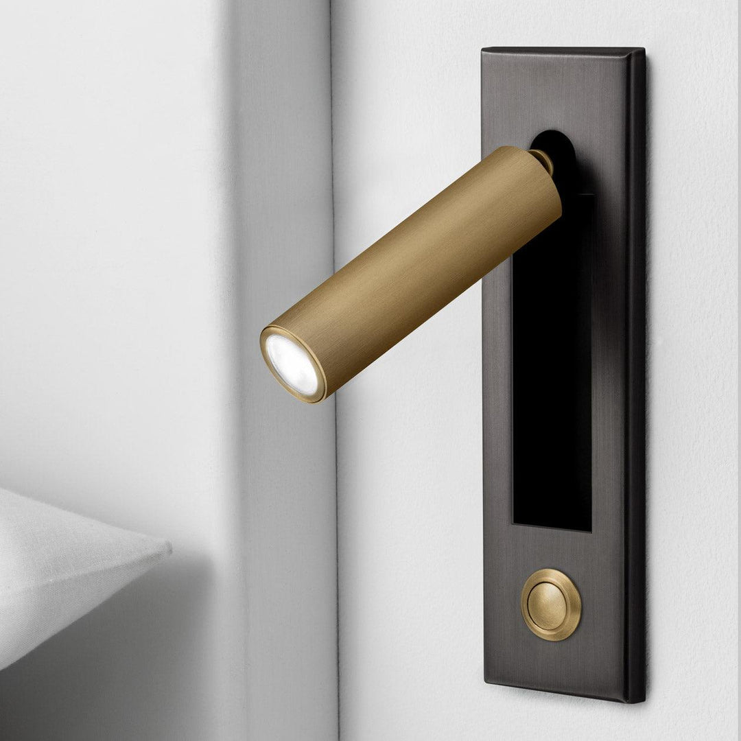 Recessed Aluminum Reading Sconce