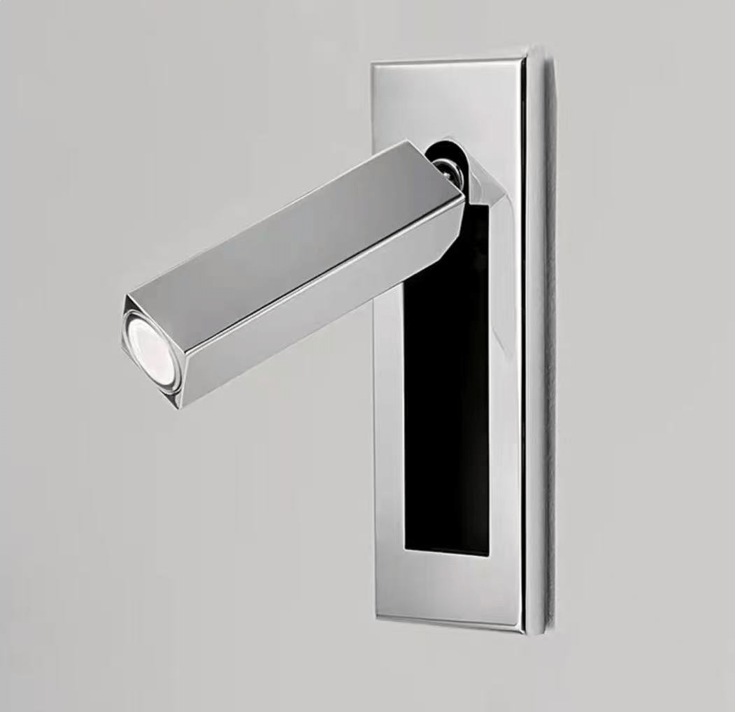Recessed Aluminum Reading Sconce