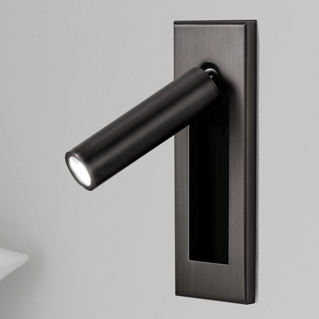 Recessed Aluminum Reading Sconce