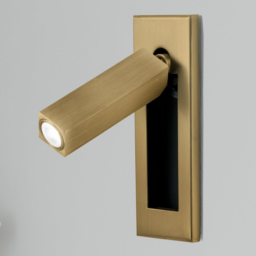 Recessed Aluminum Reading Sconce