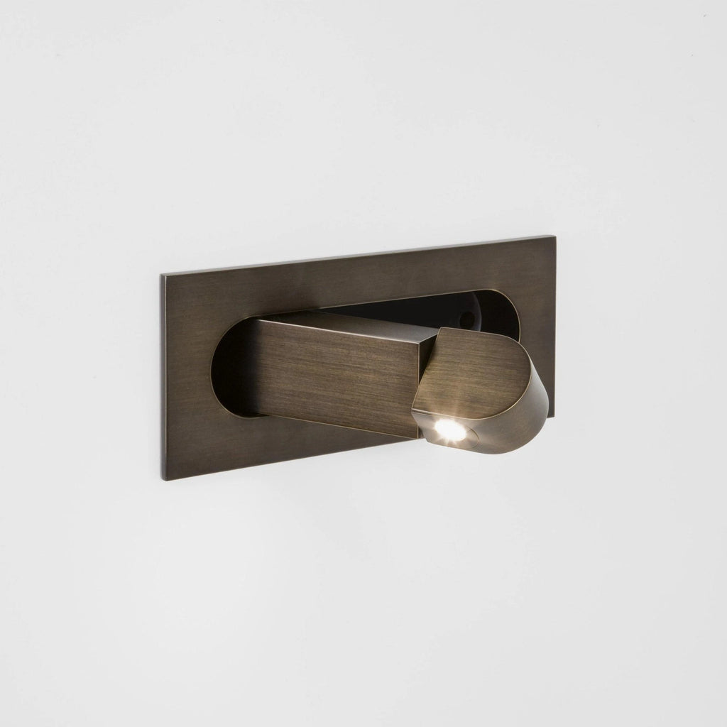 Bronze Recessed Adjustable Reading Light Studio Display