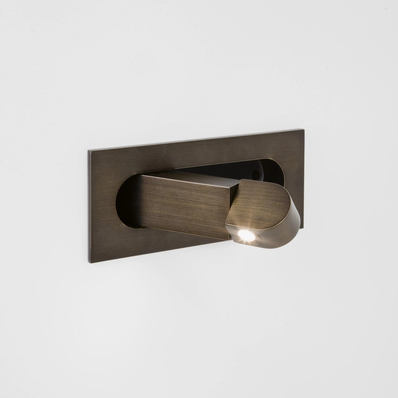 Bronze Recessed Adjustable Reading Light Studio Display