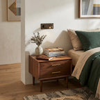 Modern Bedside Reading Wall Light Over Nightstand