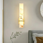 Rectangle Alabaster Milan Wall Sconce