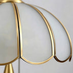 Retro Cream Shell Table Light