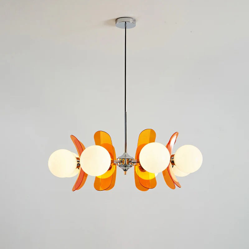 Retro Orbital Chandelier