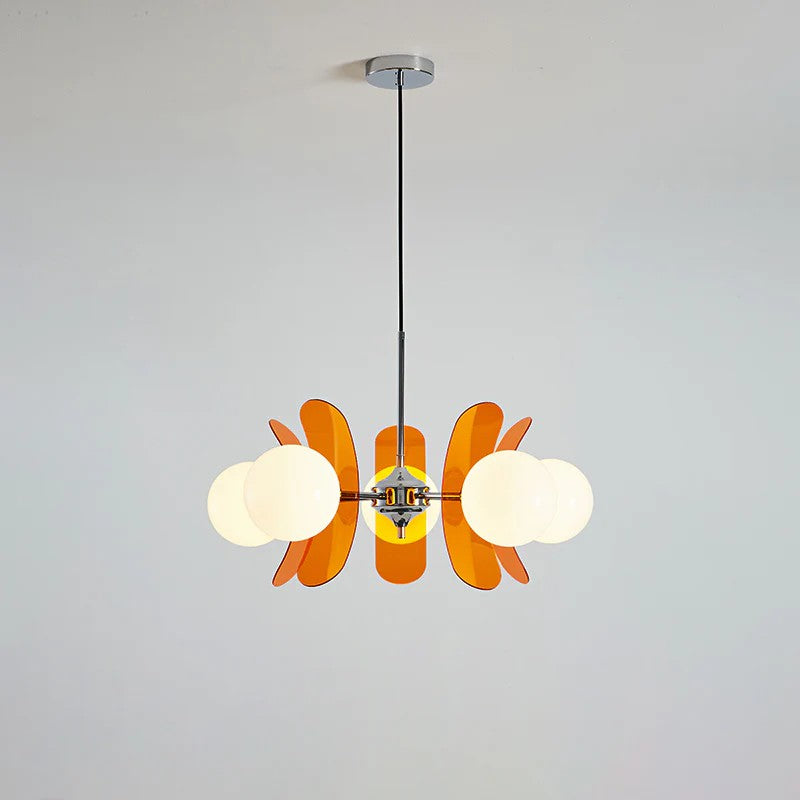 Retro Orbital Chandelier