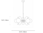 Retro Orbital Chandelier