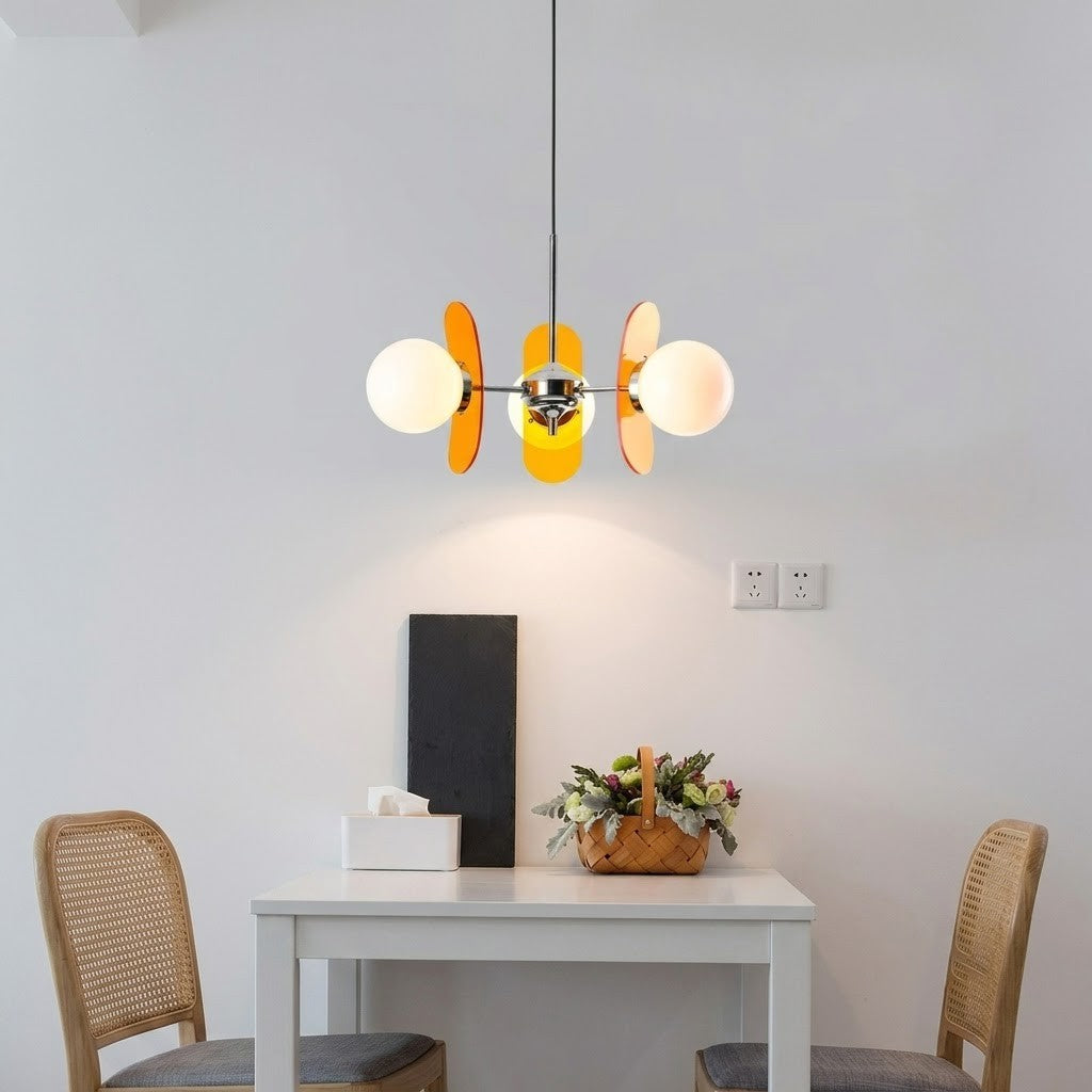 Retro Orbital Chandelier