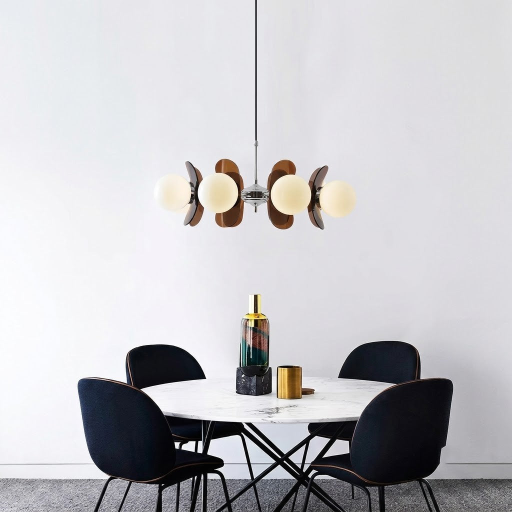 Retro Orbital Chandelier