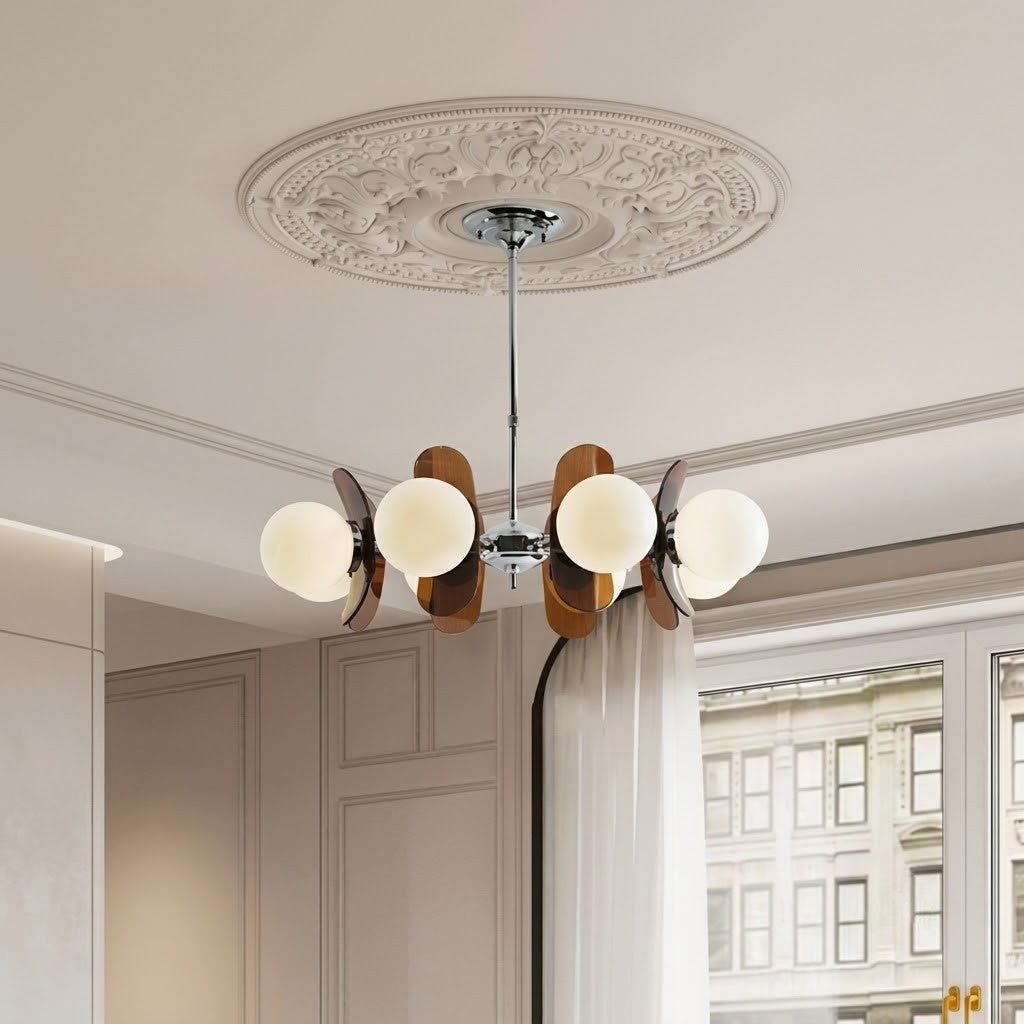 Retro Orbital Chandelier
