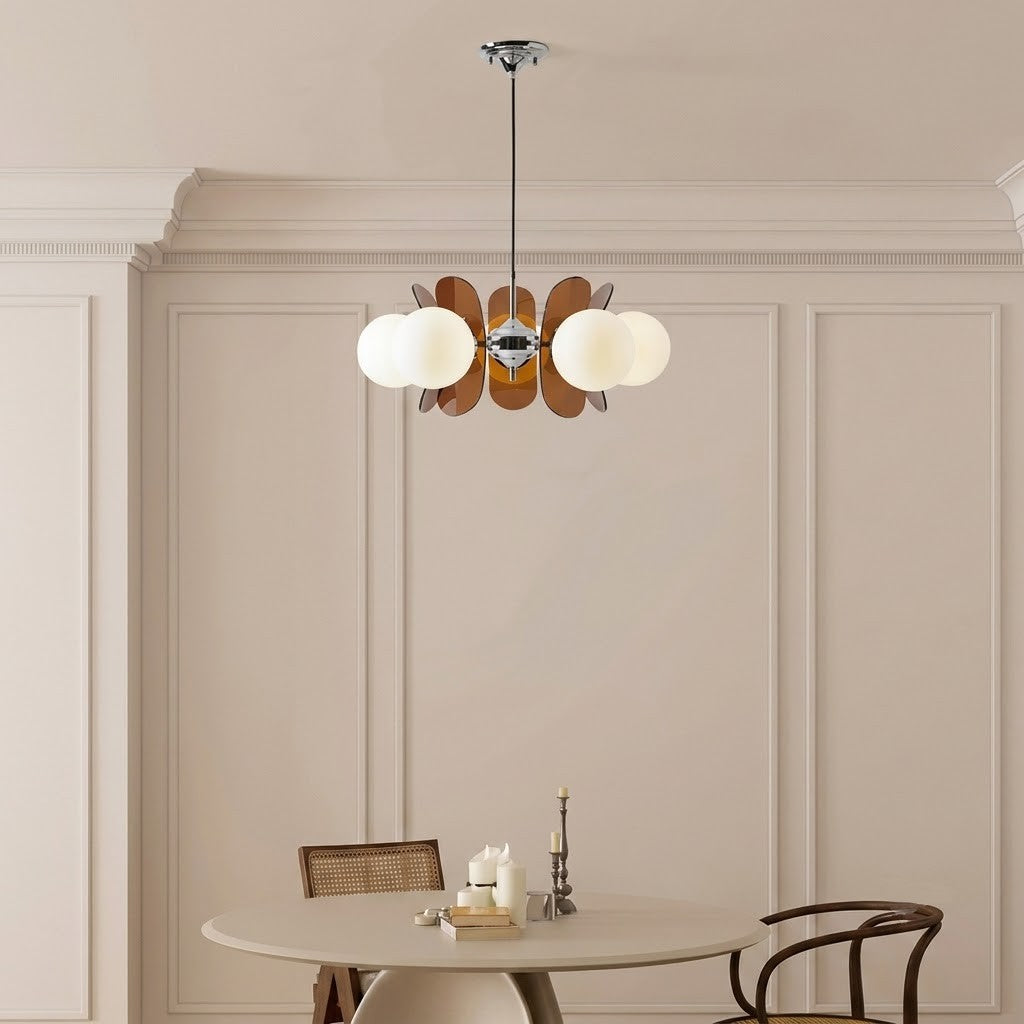 Retro Orbital Chandelier