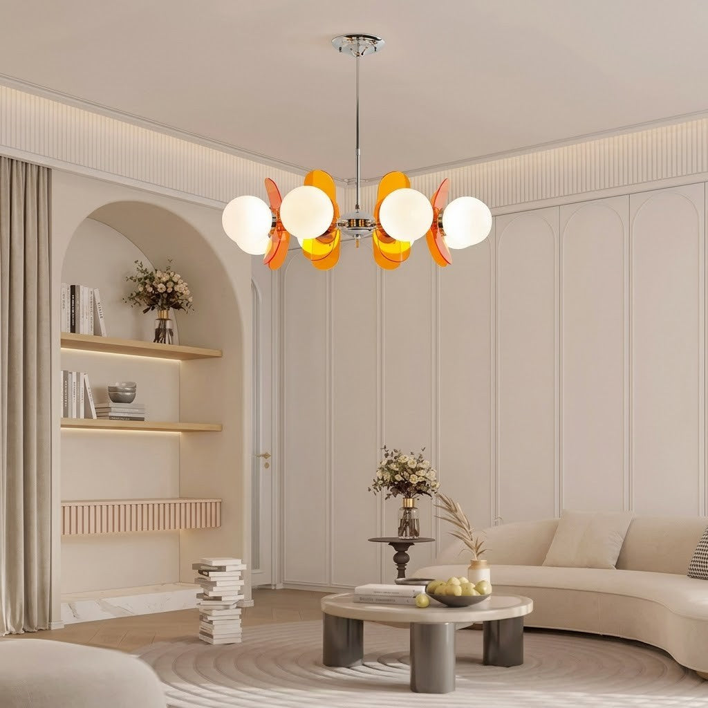 Retro Orbital Chandelier