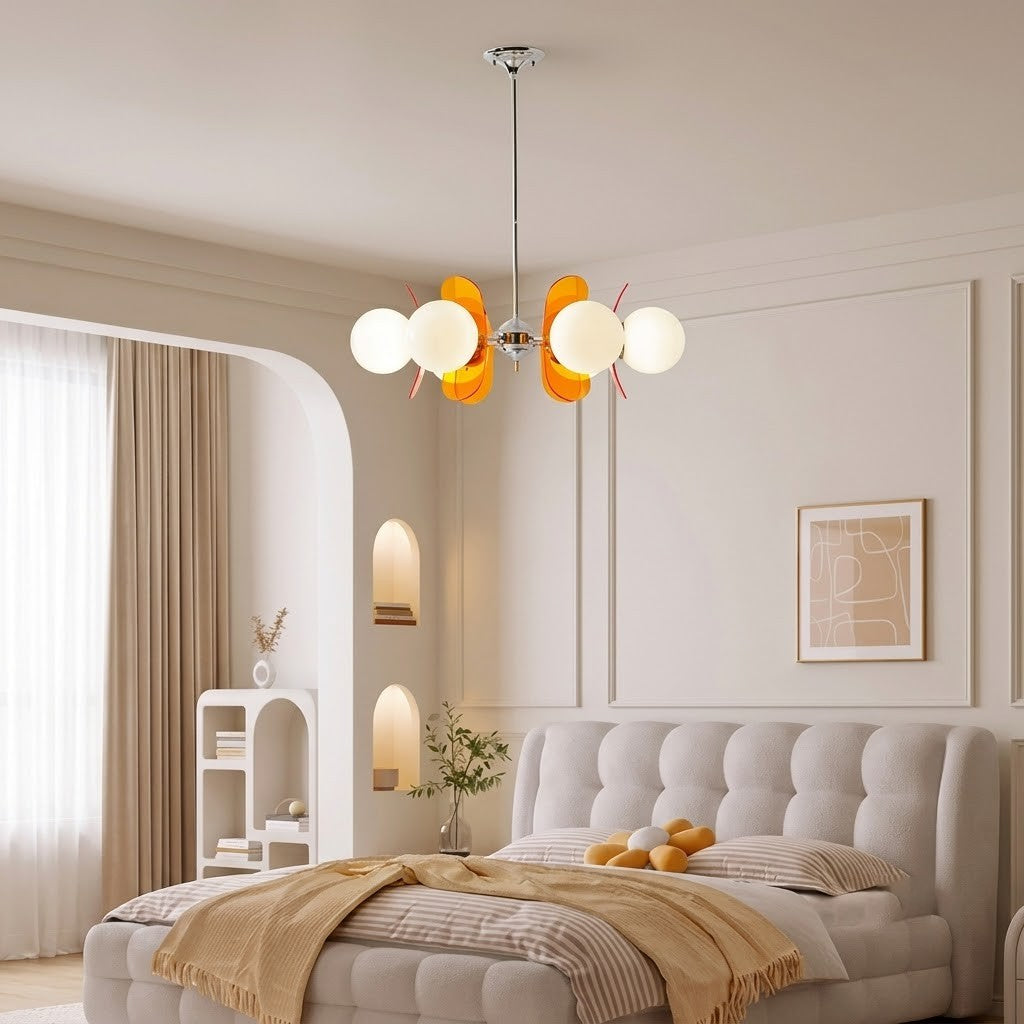Retro Orbital Chandelier
