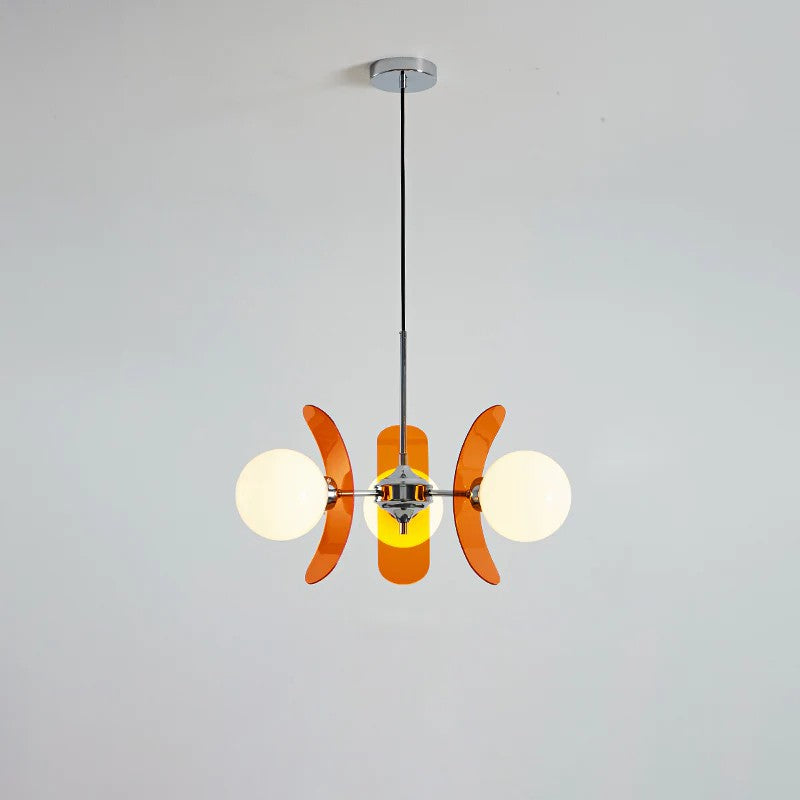 Retro Orbital Chandelier