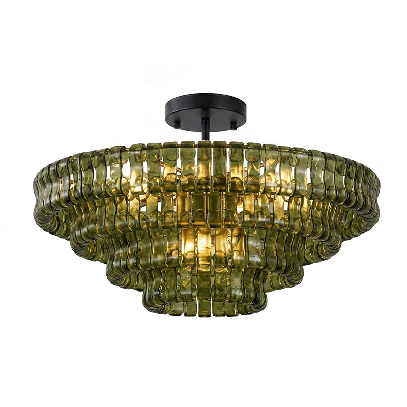 Ribbon Glass Ceiling Light