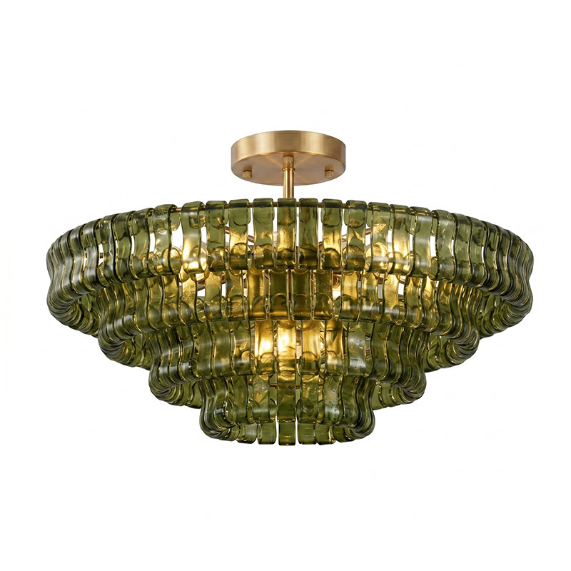 Ribbon Glass Ceiling Light