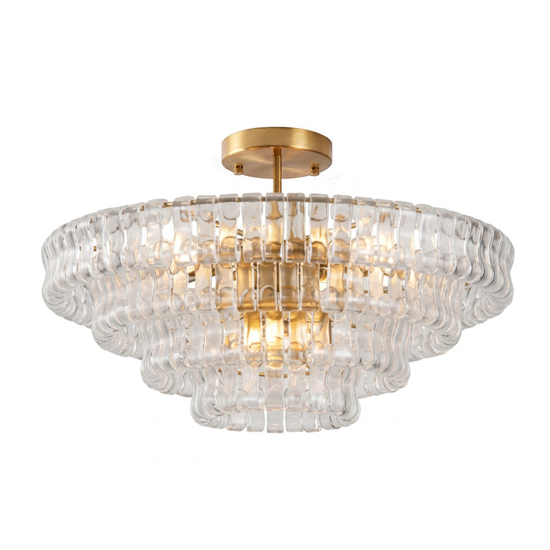 Ribbon Glass Ceiling Light