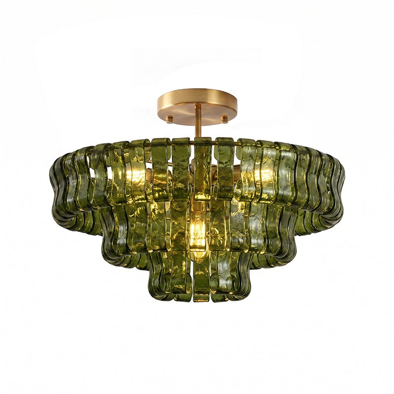 Ribbon Glass Ceiling Light