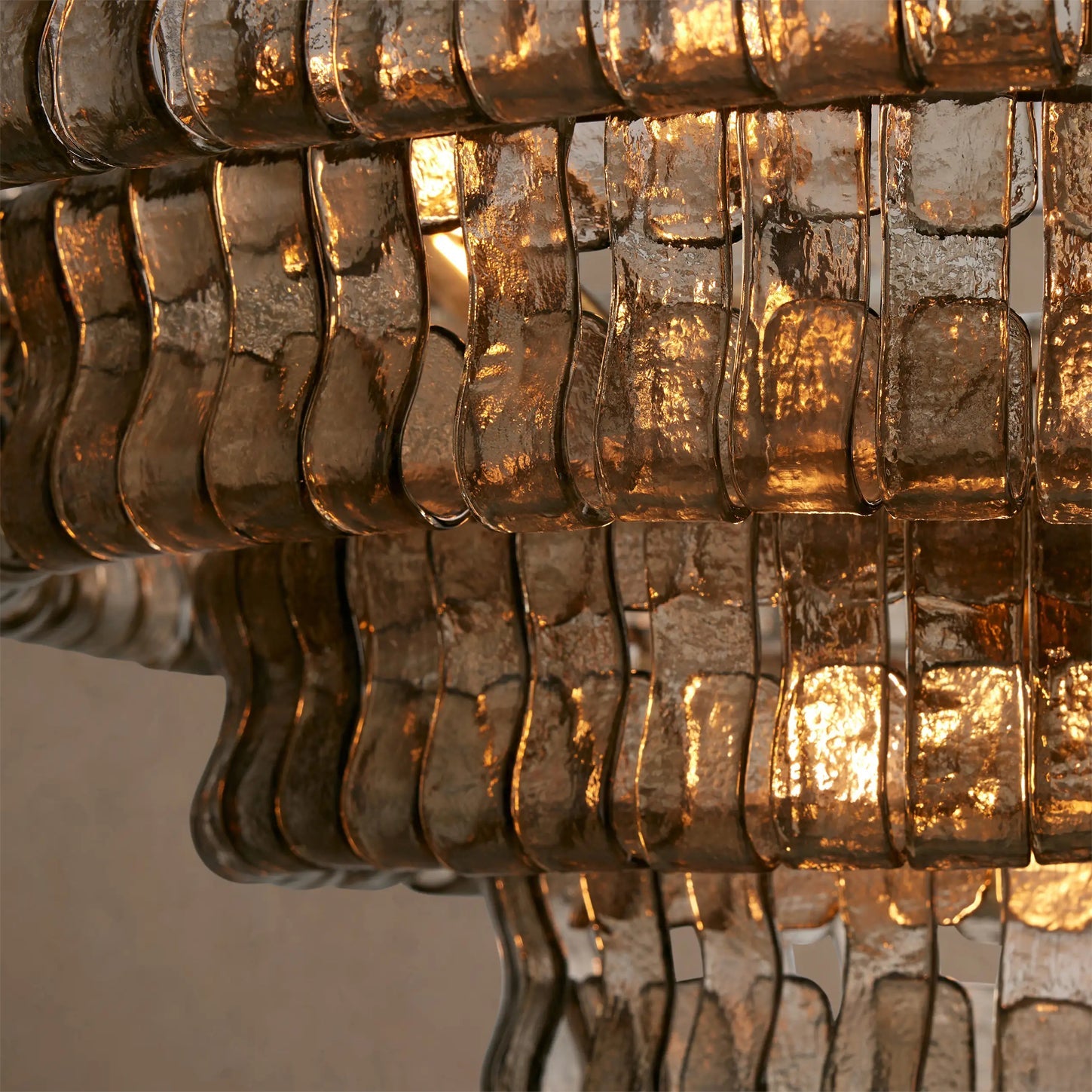 Ribbon Glass Ceiling Light