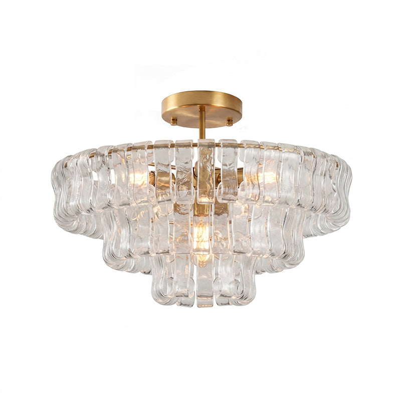 Ribbon Glass Ceiling Light