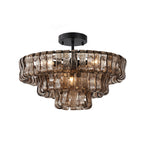 Ribbon Glass Ceiling Light