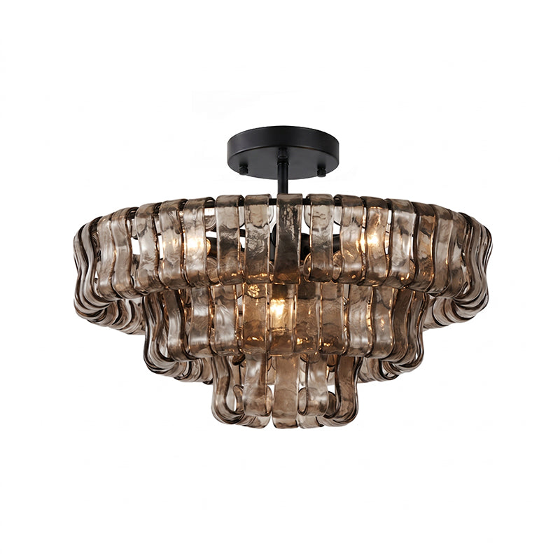 Ribbon Glass Ceiling Light