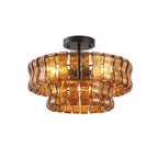 Ribbon Glass Ceiling Light