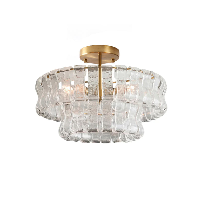 Ribbon Glass Ceiling Light