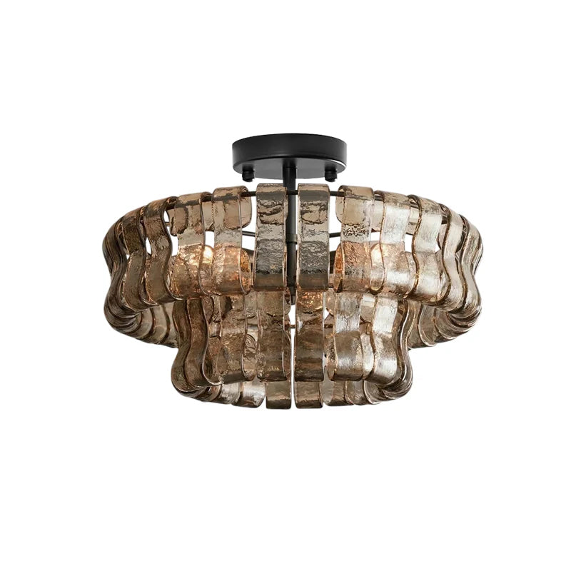 Ribbon Glass Ceiling Light