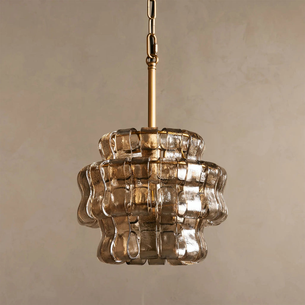 Ribbon Glass Pendant Light