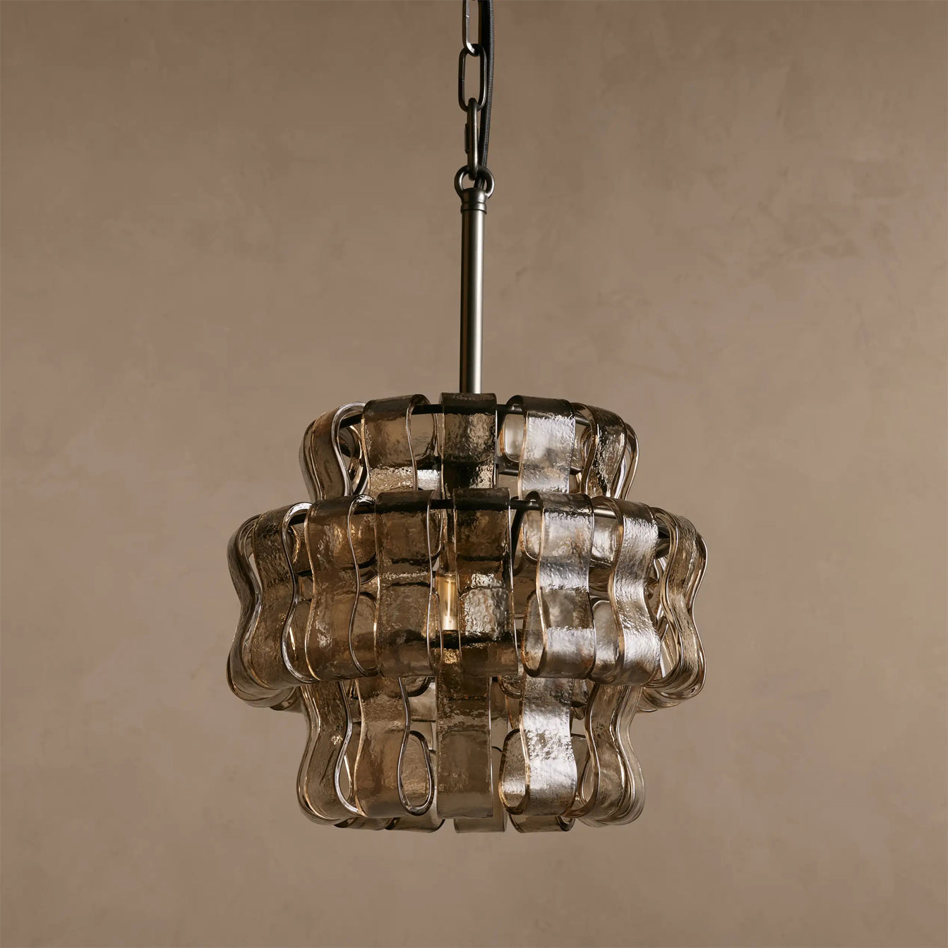 Ribbon Glass Pendant Light