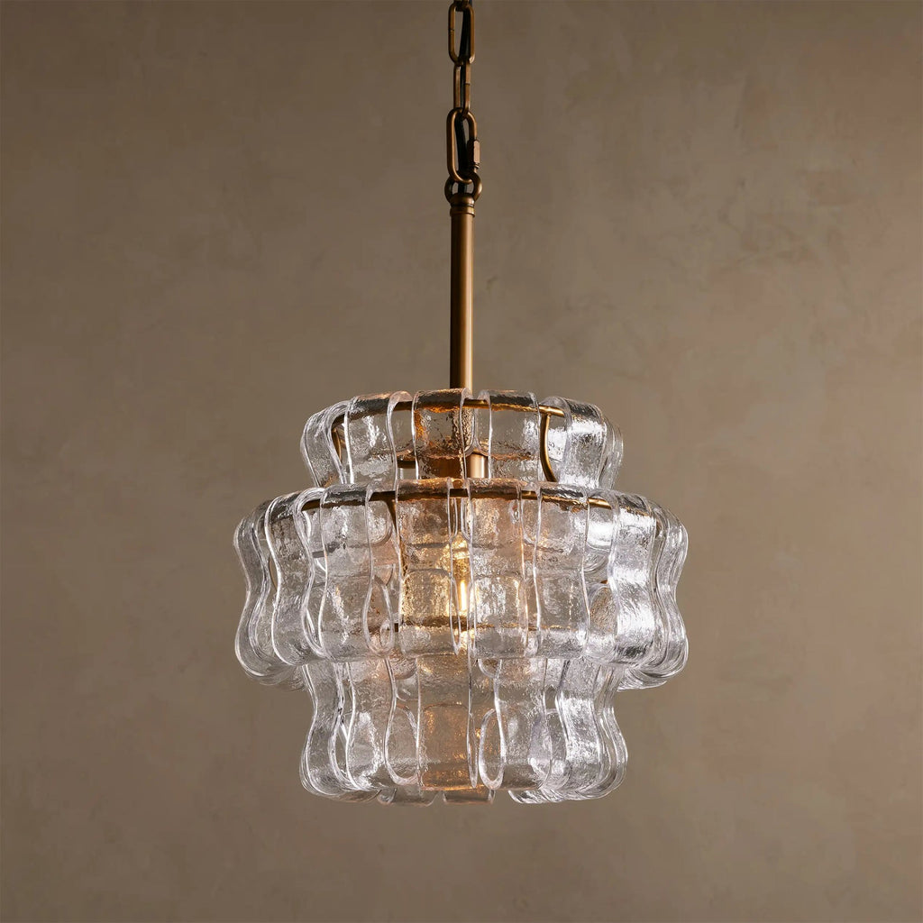 Ribbon Glass Pendant Light
