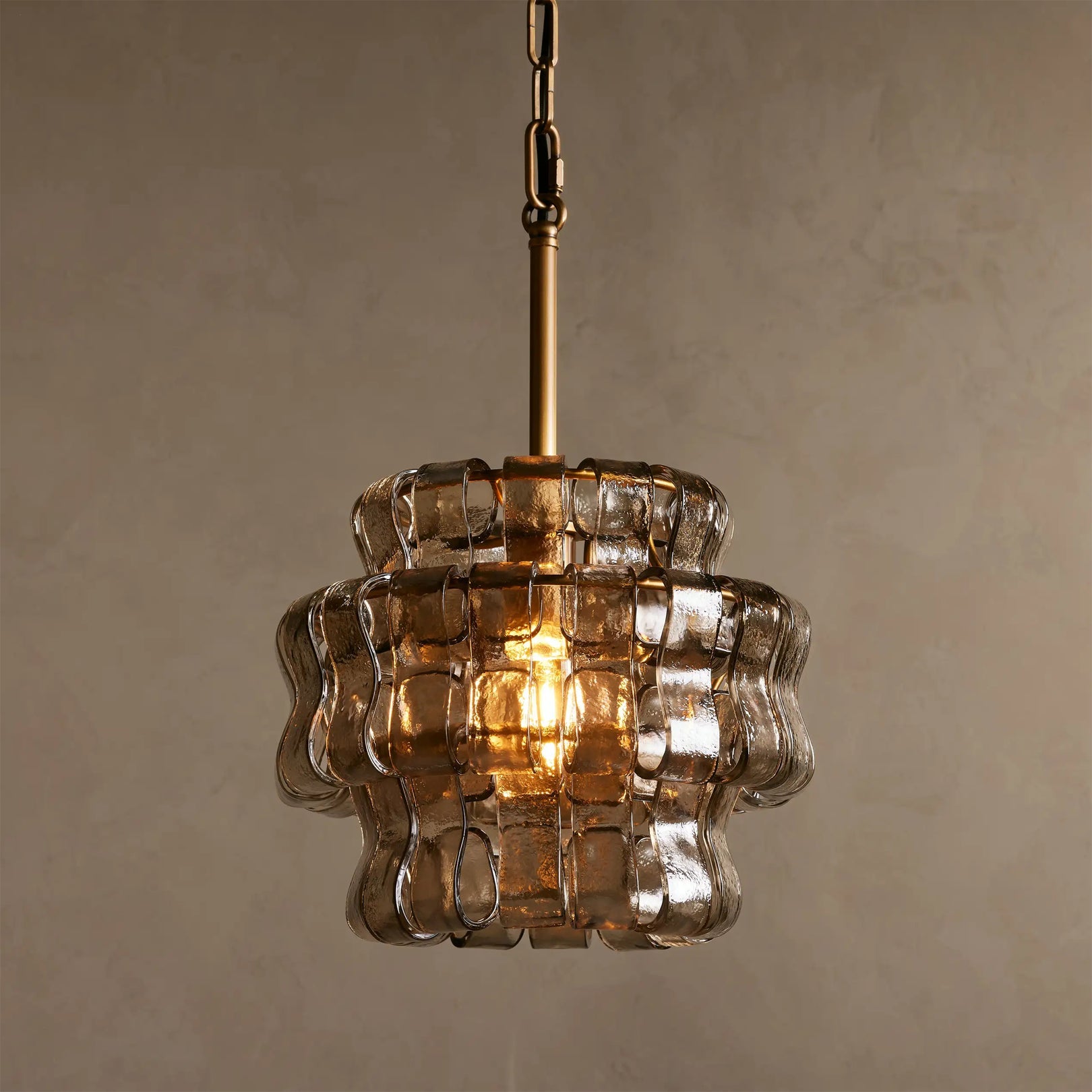 Ribbon Glass Pendant Light