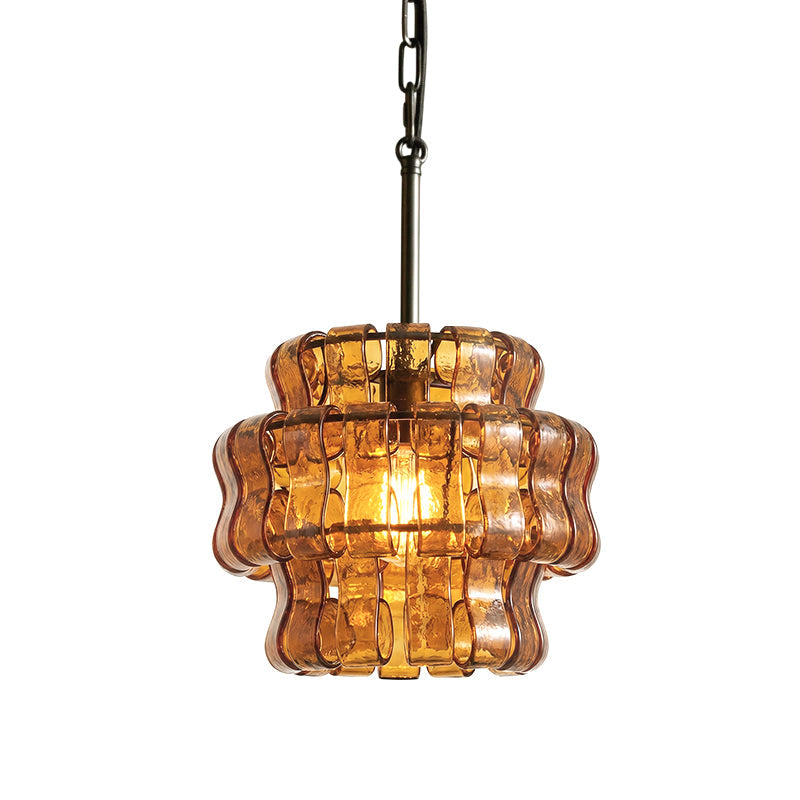 Ribbon Glass Pendant Light