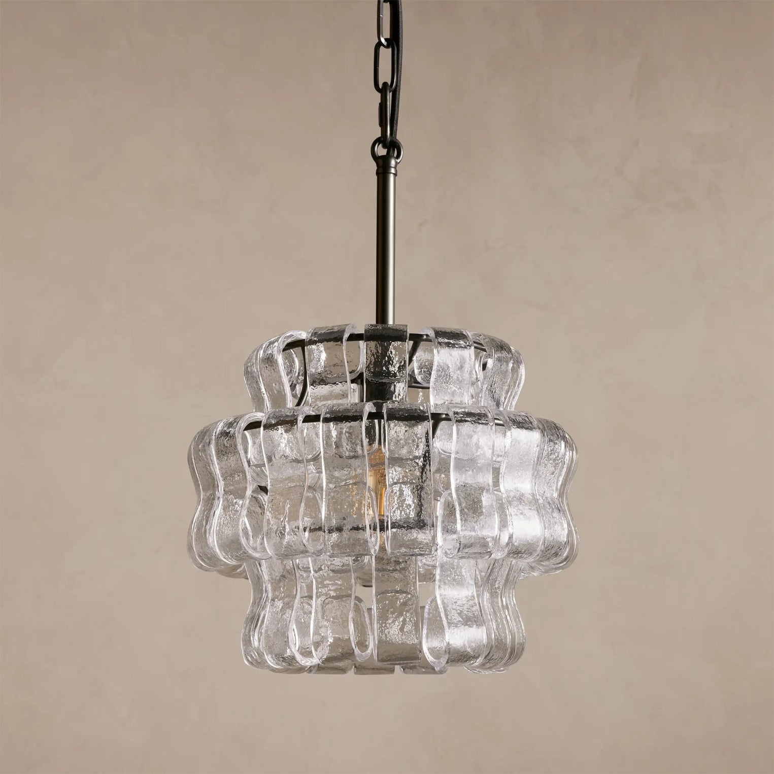 Ribbon Glass Pendant Light