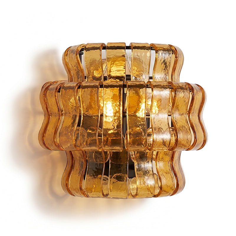 Ribbon Glass Wall Sconce