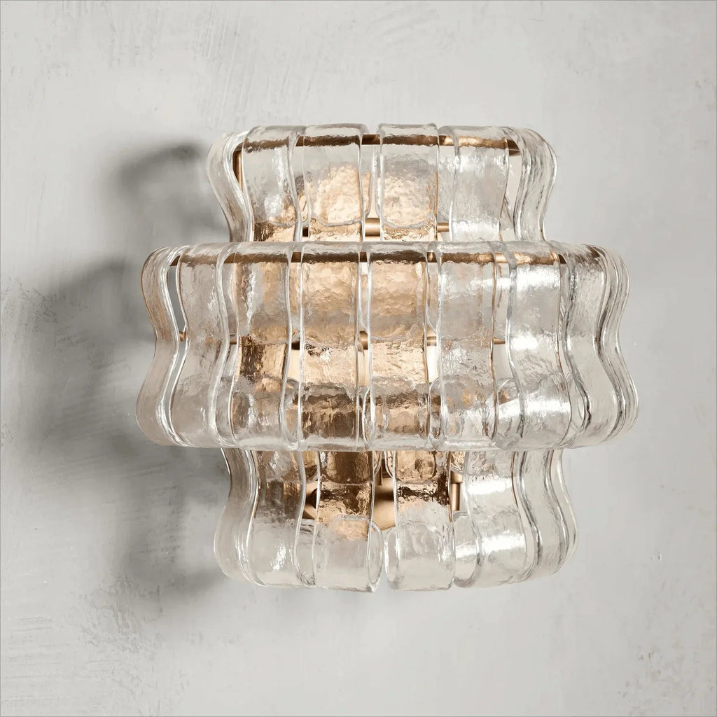 Ribbon Glass Wall Sconce