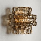 Ribbon Glass Wall Sconce