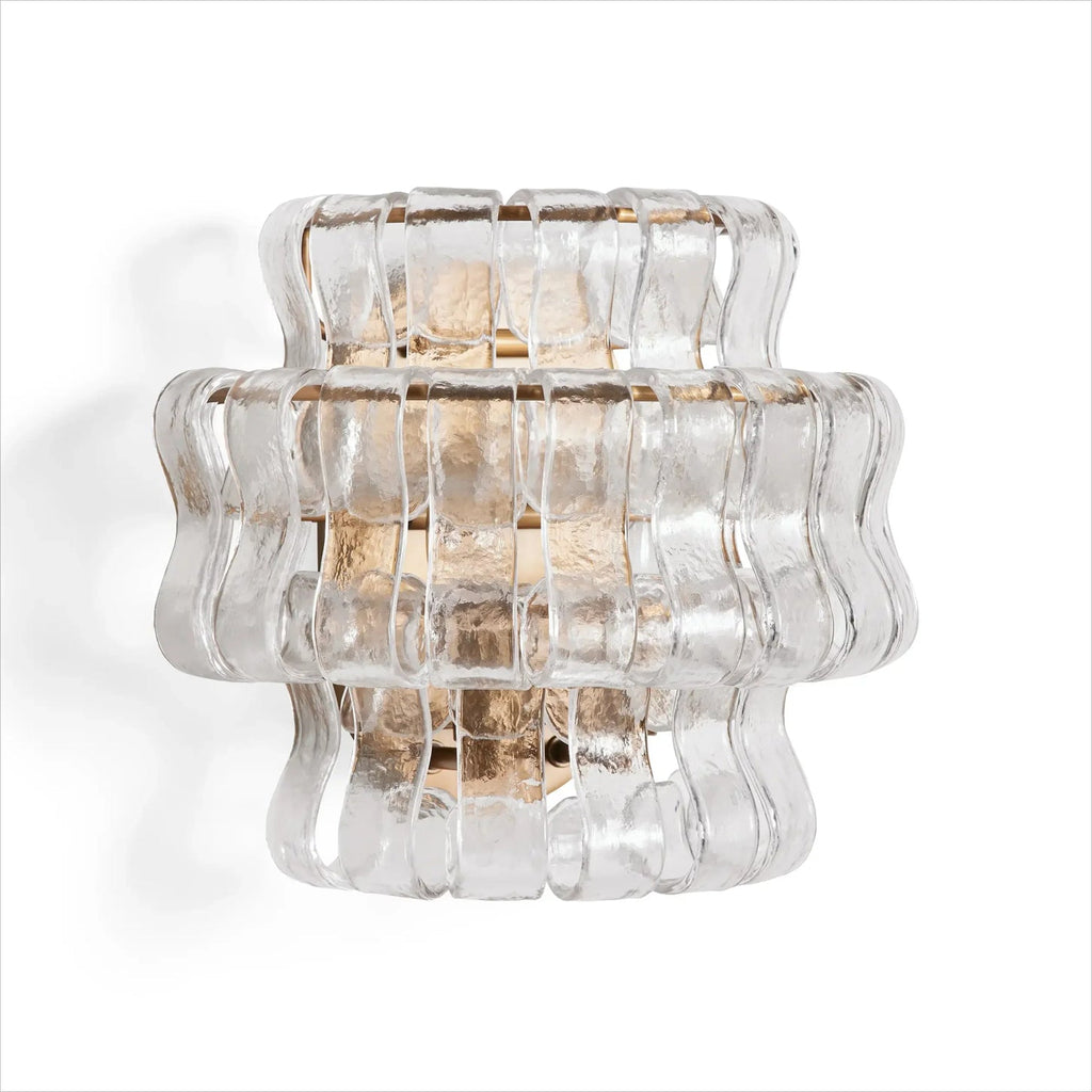 Ribbon Glass Wall Sconce